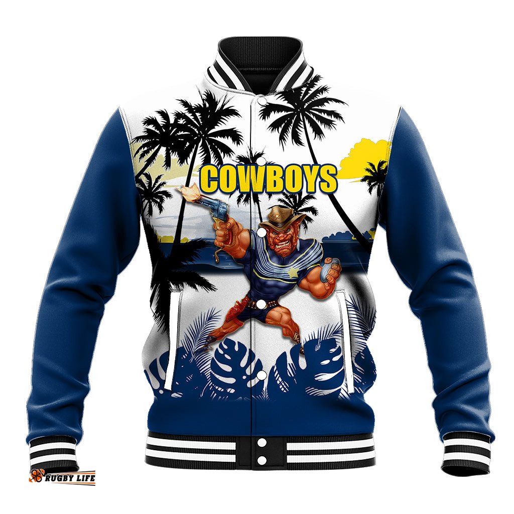 NRL Cowboys Baseball Jacket Summer Vibe Style