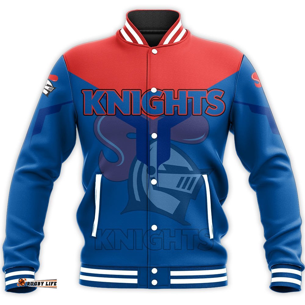 Newcastle Knights Baseball Jacket Drinking style - NRL