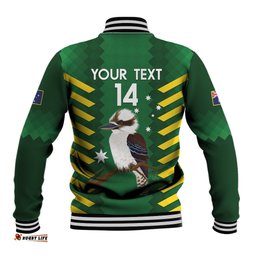Custom Australia Field Hockey Baseball Jacket Go Champions Kookaburras National Color