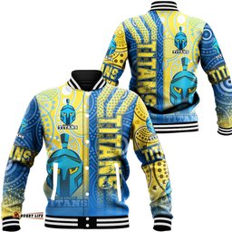Vibe Hoodie Clothing - Gold Coast Titans Sporty Style Baseball Jackets