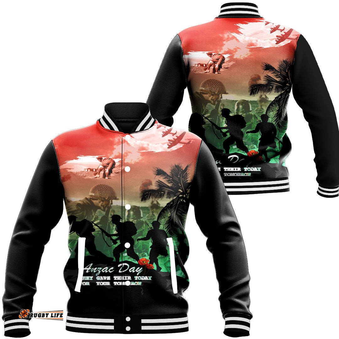 Vibe Hoodie Clothing - They Gave Their Today For Your Tomorrow Baseball Jacket