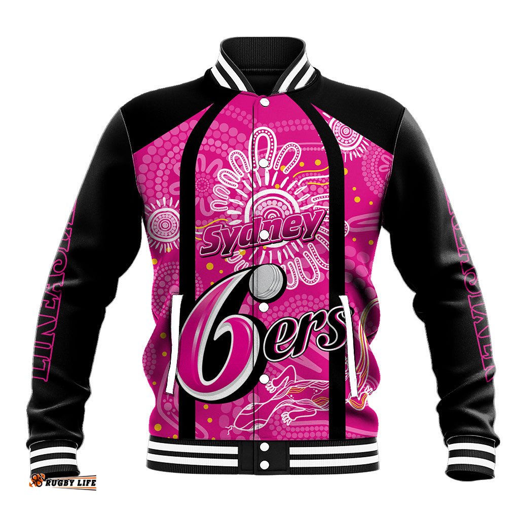 Custom Sixers Cricket Indigenous Baseball Jacket Inspirations