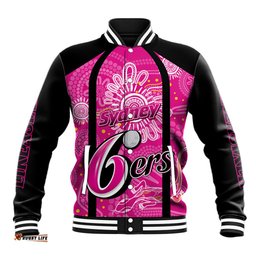Custom Sixers Cricket Indigenous Baseball Jacket Inspirations