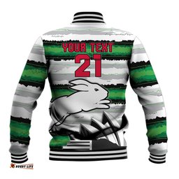 NRL Rabittohs Australia Day Custom Baseball Jacket Sydney Opera House Glory Glory