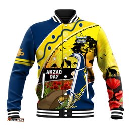 Cowboys ANZAC Day Baseball Jacket Rosemary Starring Night Style