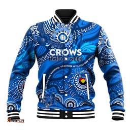 Custom NAIDOC Week 2024 Cats Baseball Jacket Aboriginal Animals Keep The Fire Burning DT02