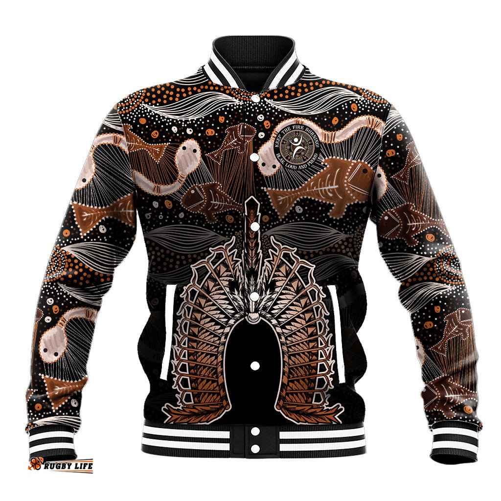 Torres Strait Islander NAIDOC 2024 Baseball Jacket Dhari Headdress Indigenous Cultural Spirit