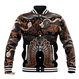 Torres Strait Islander NAIDOC 2024 Baseball Jacket Dhari Headdress Indigenous Cultural Spirit