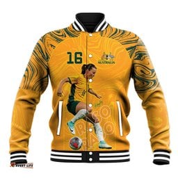 Hayley Raso Australia Matildas Baseball Jacket