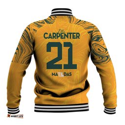 Ellie Carpenter Australian Matildas Baseball Jacket