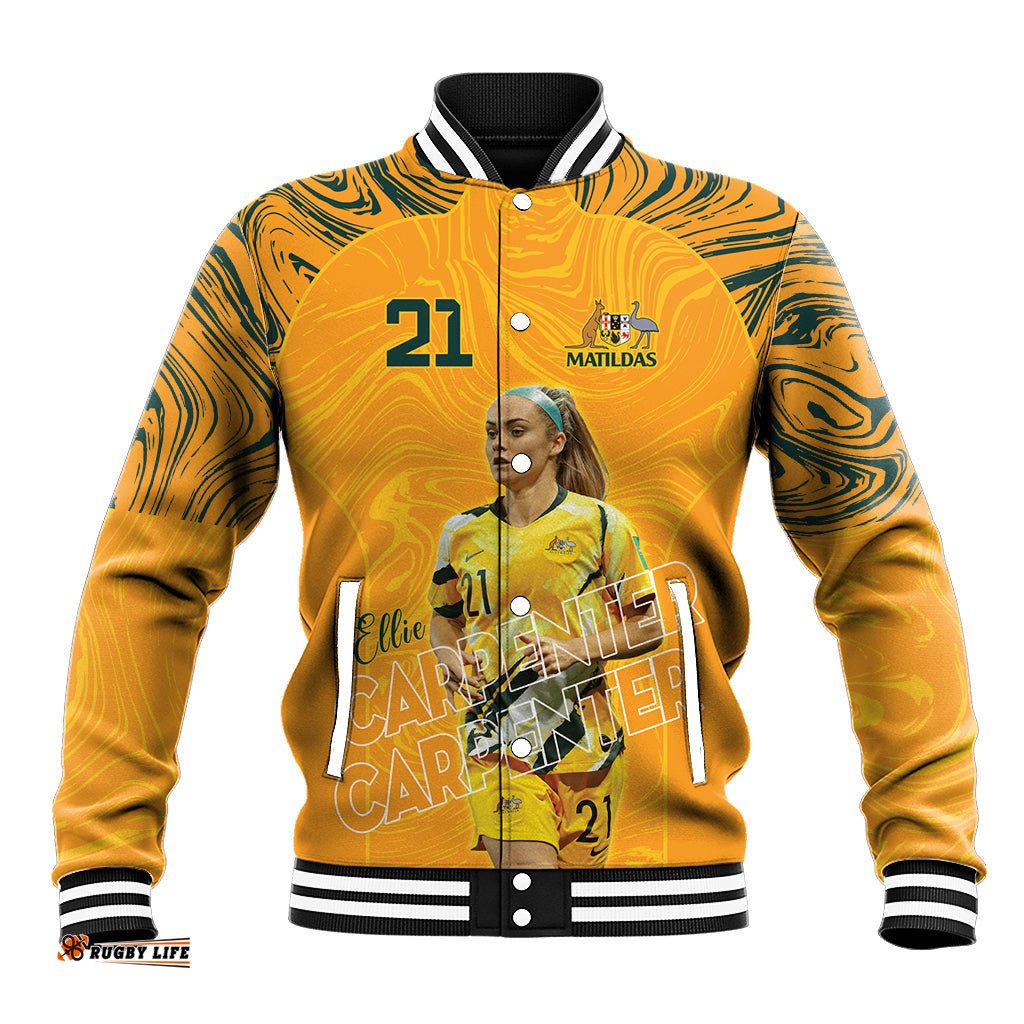 Ellie Carpenter Australian Matildas Baseball Jacket