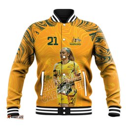 Ellie Carpenter Australian Matildas Baseball Jacket