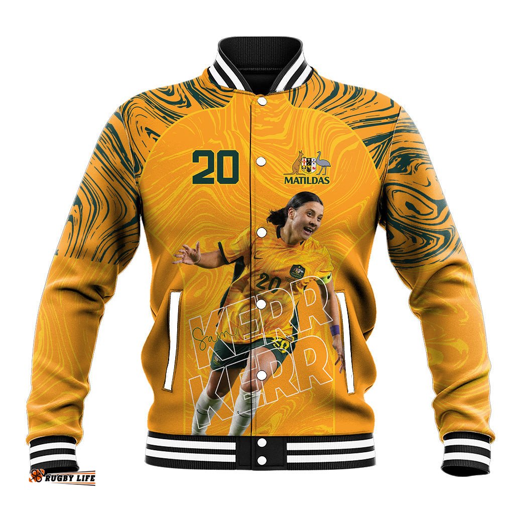 Sam Kerr Australia Matildas Baseball Jacket