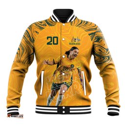 Sam Kerr Australia Matildas Baseball Jacket
