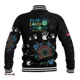 NAIDOC 2024 Indigenous Aboriginal Baseball Jacket The Fire Burns Forever