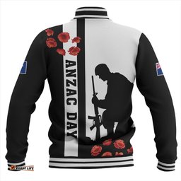 Australia Baseball Jacket Anzac Day Lest We Forget Simple Style