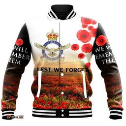 Vibe Hoodie Clothing - Anzac Day Australian Air Force Baseball Jacket
