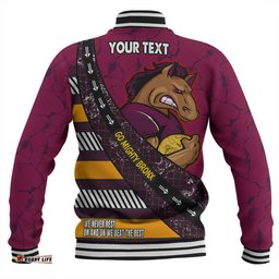 Gold Coast Titans Sport Baseball Jacket - Theme Song For Rugby With Sporty Style