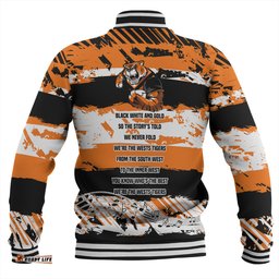 Wests Tigers Baseball Jacket - Theme Song Inspired