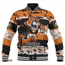 Wests Tigers Baseball Jacket - Theme Song Inspired