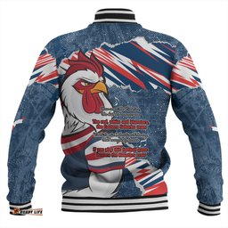 Sydney Roosters Baseball Jacket - Theme Song