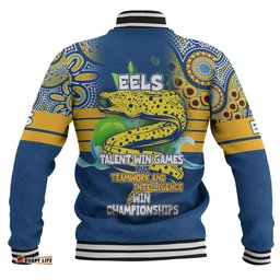 Parramatta Eels Sport Baseball Jacket - Custom Talent Win Games But Teamwork And Intelligence Win Championships With Aboriginal Style