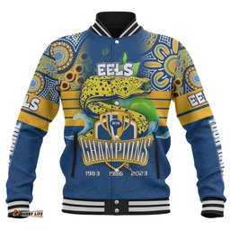 Parramatta Eels Sport Baseball Jacket - Custom Talent Win Games But Teamwork And Intelligence Win Championships With Aboriginal Style