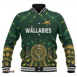 Australia Aboriginal Custom Baseball Jacket - Snake Circle And Symbols With Aboriginal Style Baseball Jacket