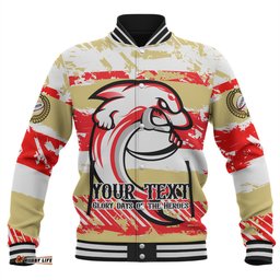 Redcliffe Dolphins Baseball Jacket - Theme Song Inspired