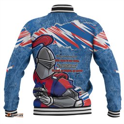 Newcastle Knights Sport Baseball Jacket - Theme Song