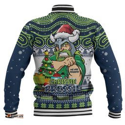 Amazing Aussie Canberra Raiders Aussie Ugly Christmas For Die Hard Fan Supporters Baseball Jacket