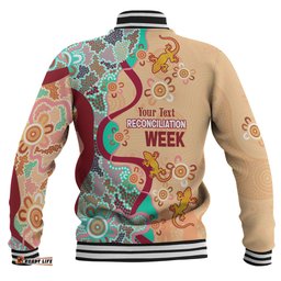 Amazing Aussie Australia National Reconciliation Week Custom Be A Voice For Generations Jacket Baseball Jacket
