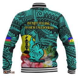 Amazing Aussie Australia South Sea Islanders I'm New Caledonian With Polynesian Tropical Style Baseball Jacket
