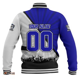 Amazing Aussie Canterbury Bankstown Bulldogs Fearless Soul Series Baseball Jacket