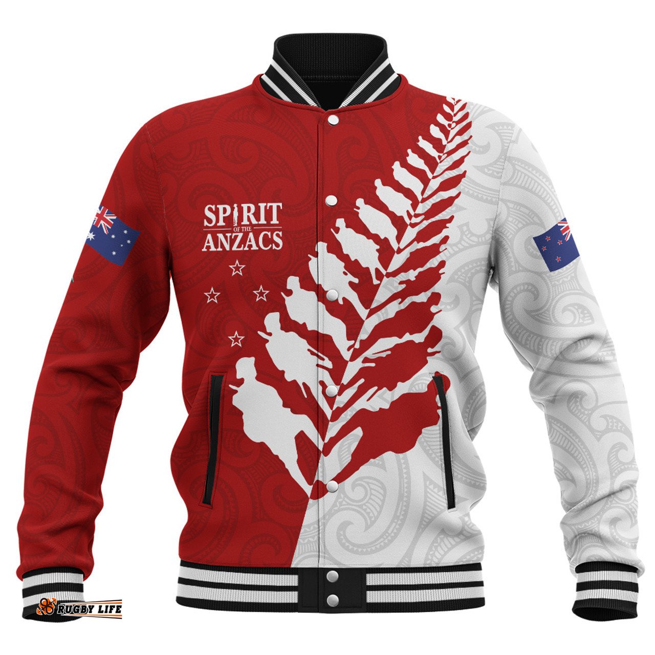 Amazing Aussie Australia New Zealand Anzac Day Custom Spirit Of The Anzacs Jacket Baseball Jacket