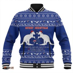 Amazing Aussie Australia Scorching Australia Christmas Baseball Jacket
