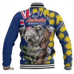 Amazing Aussie Australia Australia Day Koala Golden Wattle Edition Baseball Jacket
