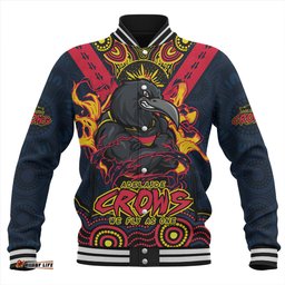 Amazing Aussie Adelaide Crows Ripped Legacy of the Game Baseball Jacket