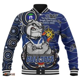 Amazing Aussie Canterbury Bankstown Bulldogs Spirit Of NAIDOC Series Baseball Jacket
