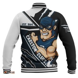 Amazing Aussie Carlton Battlefield Glory Gear Baseball Jacket