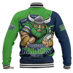 Amazing Aussie Canberra Raiders Battle For Glory Rugby Finals Edition Baseball Jacket