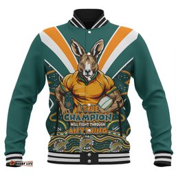 Amazing Aussie Australia Wallabies Squad A True Champion Will Fight Through Anything Baseball Jacket