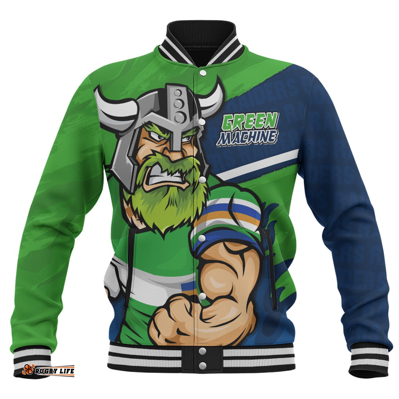 Amazing Aussie Canberra Raiders Defend The Pride Baseball Jacket