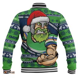 Amazing Aussie Canberra Raiders Ugly Knit Style For Christmas Game Fans Baseball Jacket