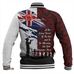 Amazing Aussie Australia Remembrance Day Lest We Forget Australian Military Tribute Red Baseball Jacket