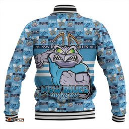 Amazing Aussie New South Wales Blues Champion���s Pride Comic Style Baseball Jacket