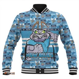 Amazing Aussie New South Wales Blues Champion���s Pride Comic Style Baseball Jacket