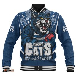 Amazing Aussie Geelong Cats Final Clash Battle Edition Baseball Jacket