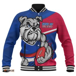 Amazing Aussie Western Bulldogs Defend The Pride Baseball Jacket
