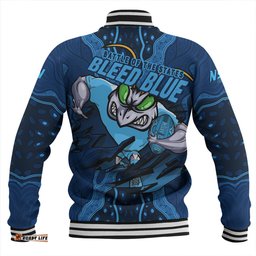 Amazing Aussie New South Wales Blues Blue Venom NSW Strikeforce Baseball Jacket